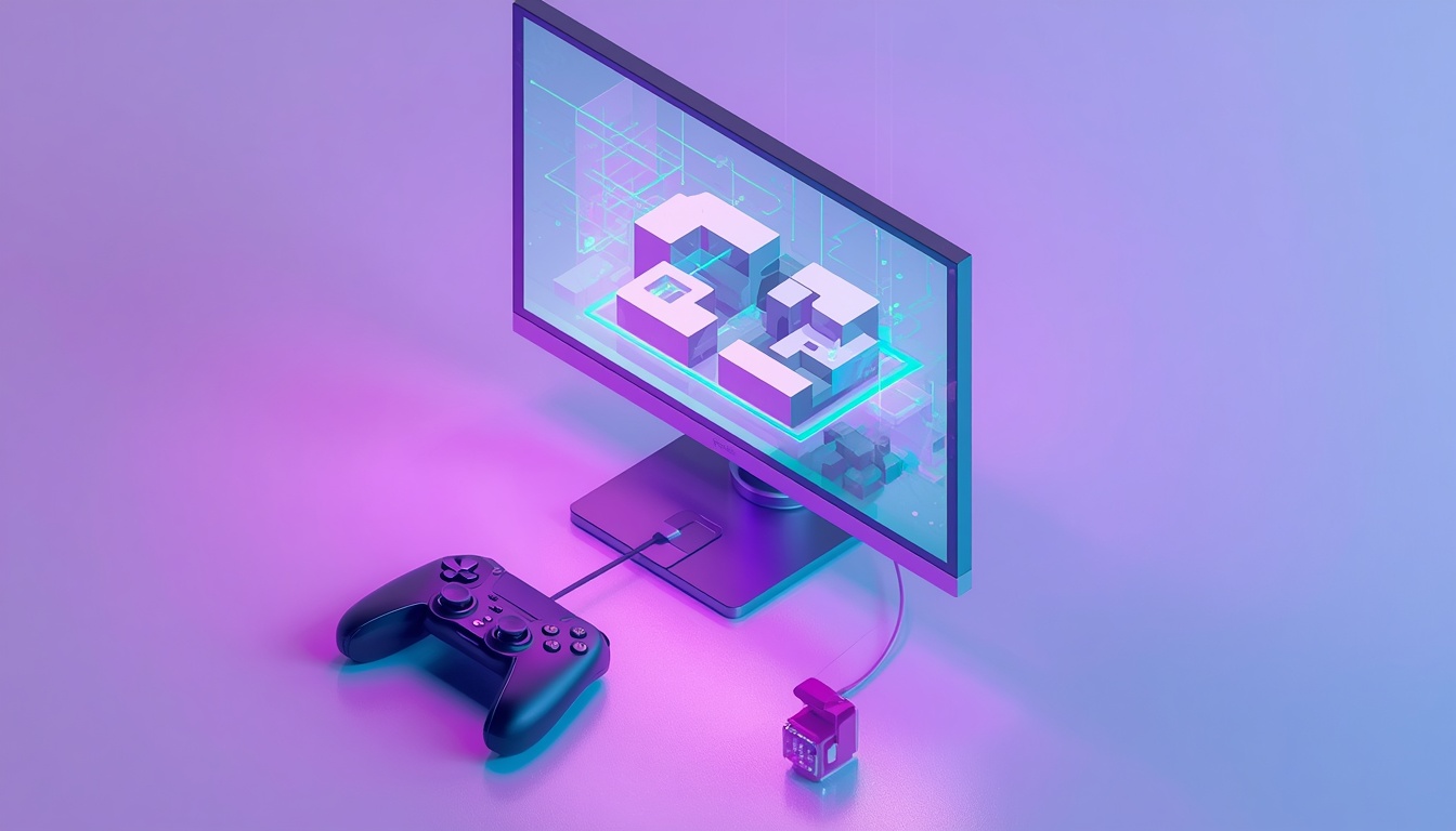Интерактивная визуализация оптимизации 3D-ассетов для игровых движков