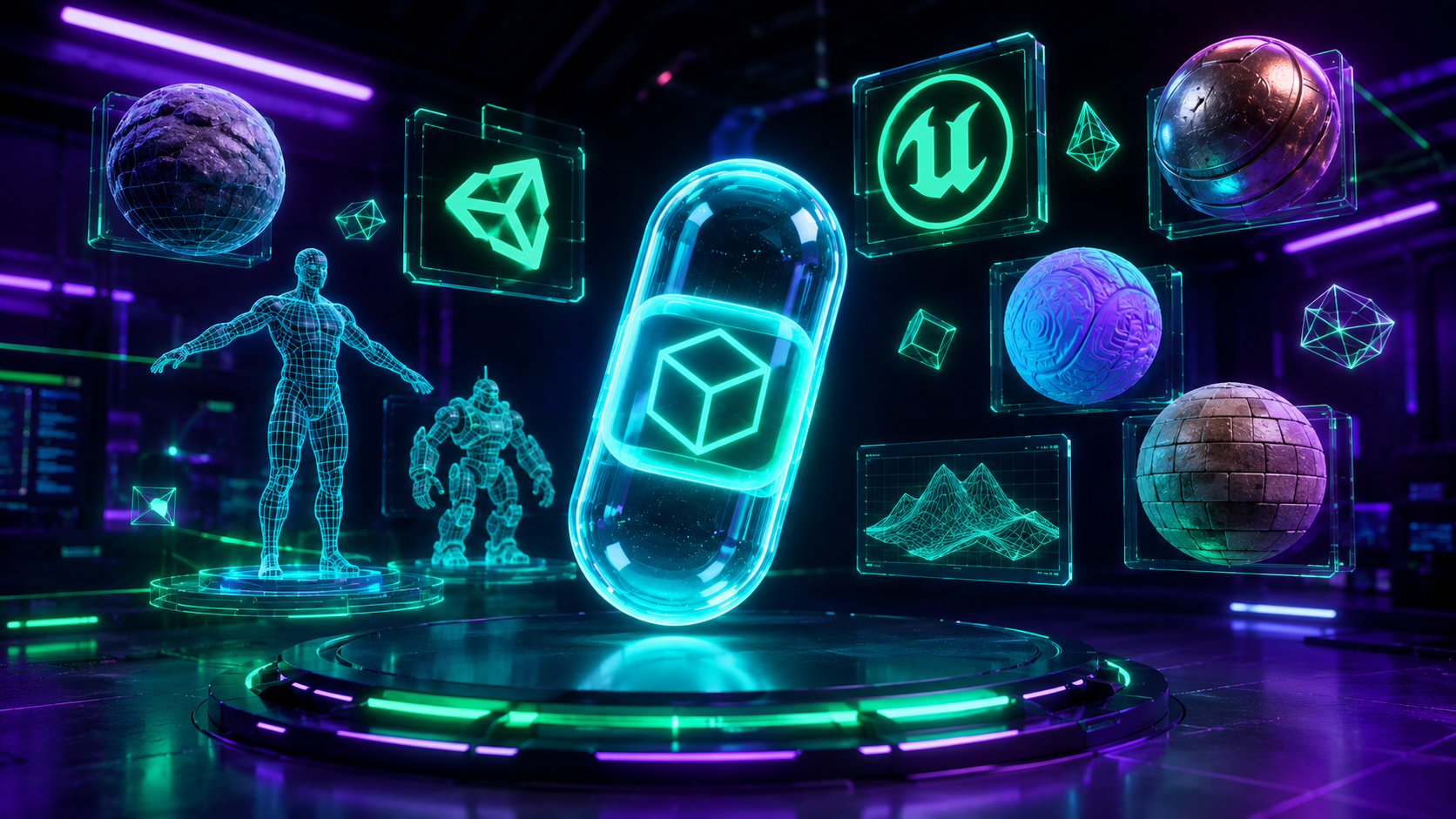 Супер-обложка статьи как скачать бесплатно ассеты для Unity и Unreal Engine